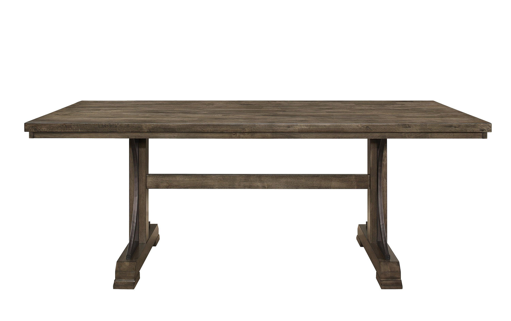 Quincy Grayish Brown Traditional Wood And Veneers Dining Room Set - Ella Furniture