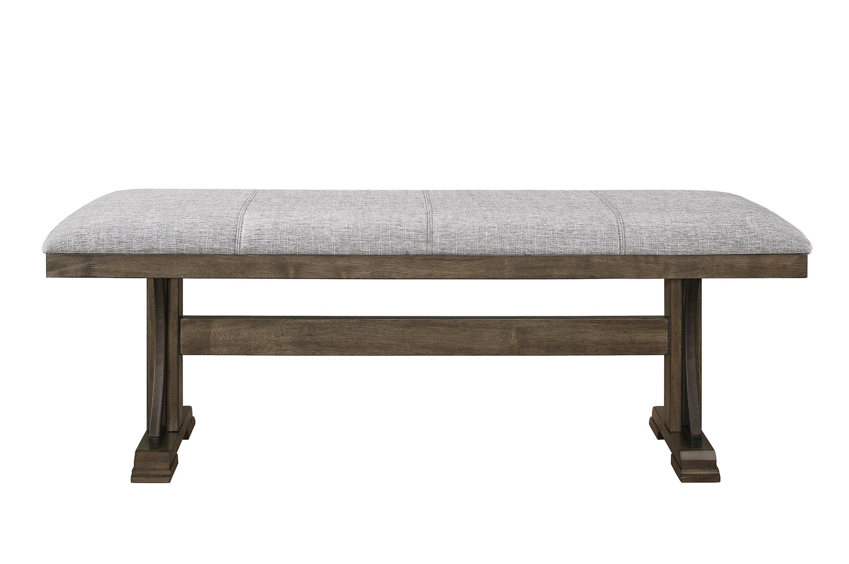 Quincy Grayish Brown Traditional Wood And Veneers Dining Room Set - Ella Furniture