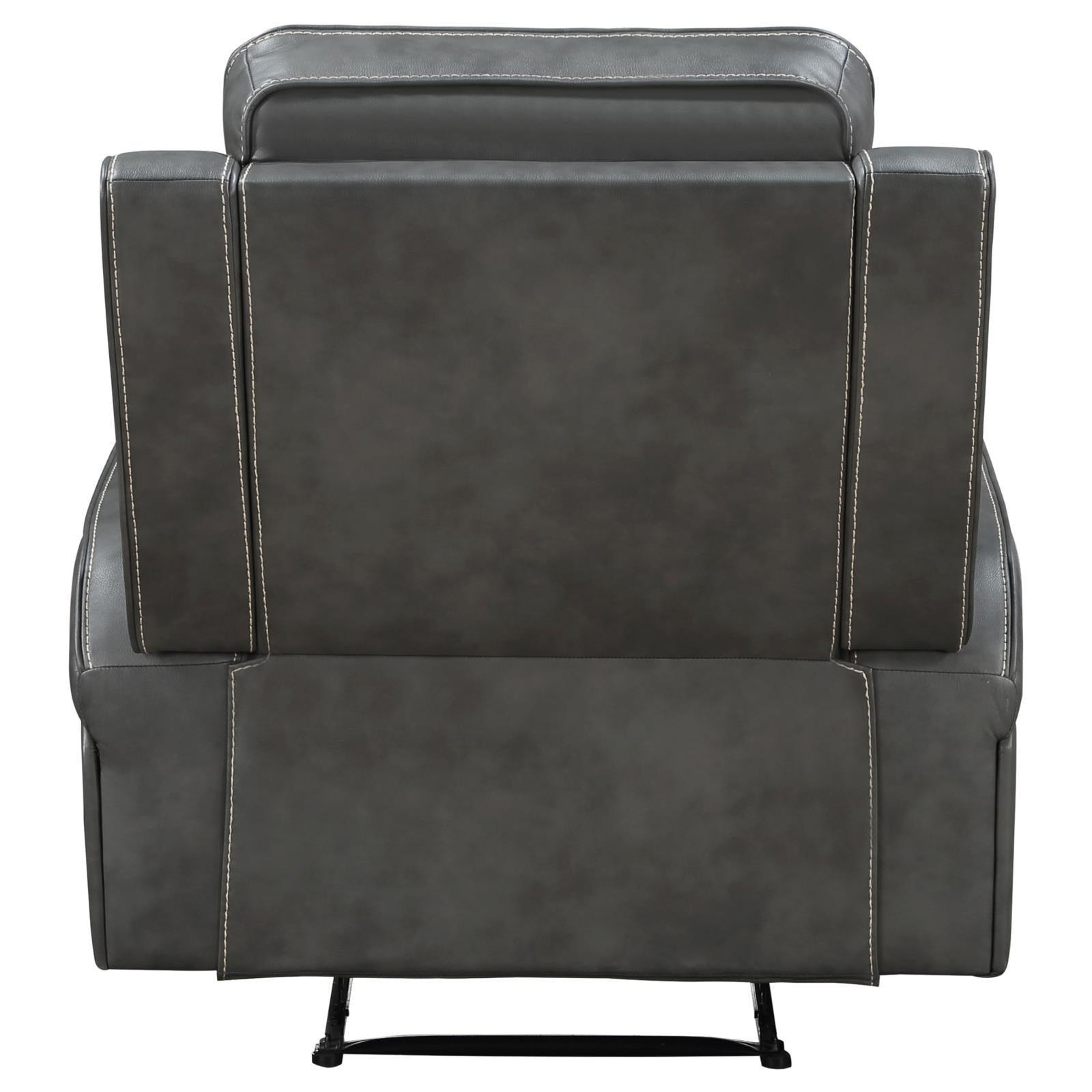 Raelynn Upholstered Recliner Chair Grey 603193 - Ella Furniture