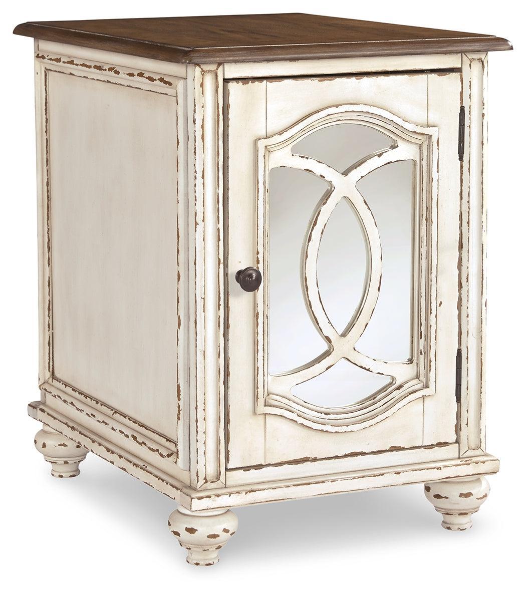 Realyn White/brown Coffee Table With 1 End Table PKG008635 - T523-9 | T743-7 - Ella Furniture