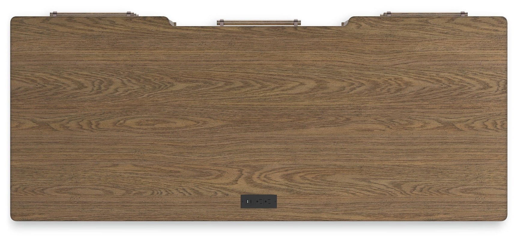 Roanhowe Brown Home Office Desk and Storage - Ella Furniture