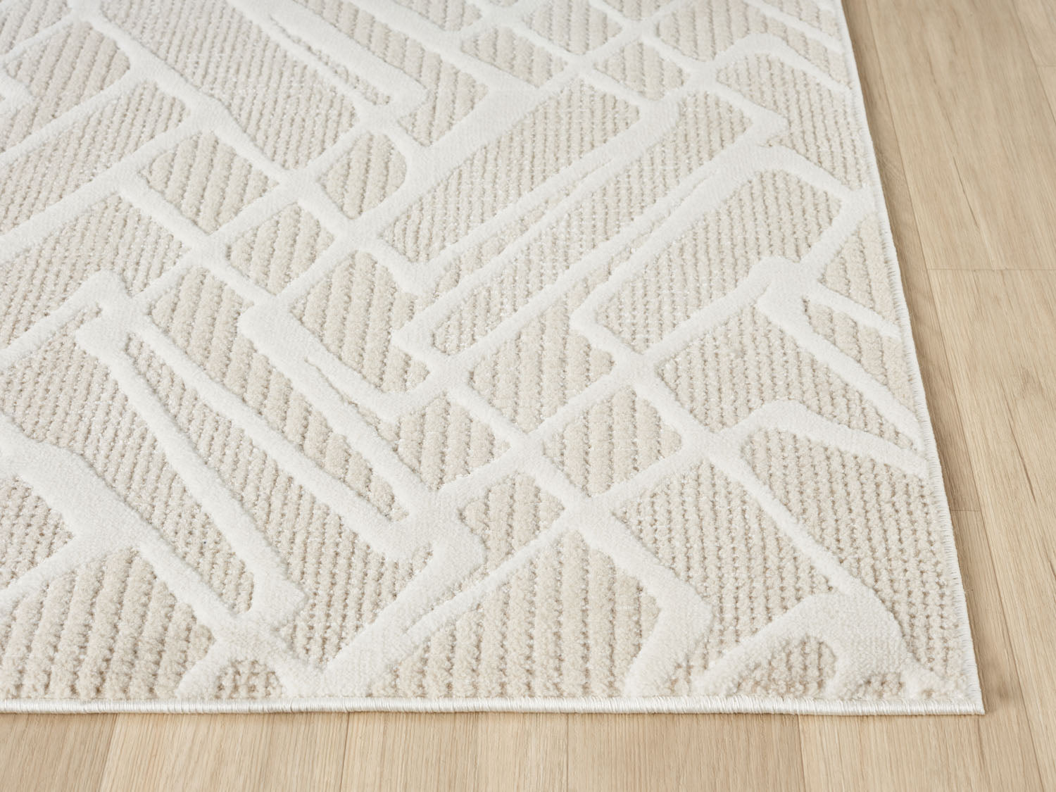 Rubix 892 Latte 5x7 Area Rug view 3