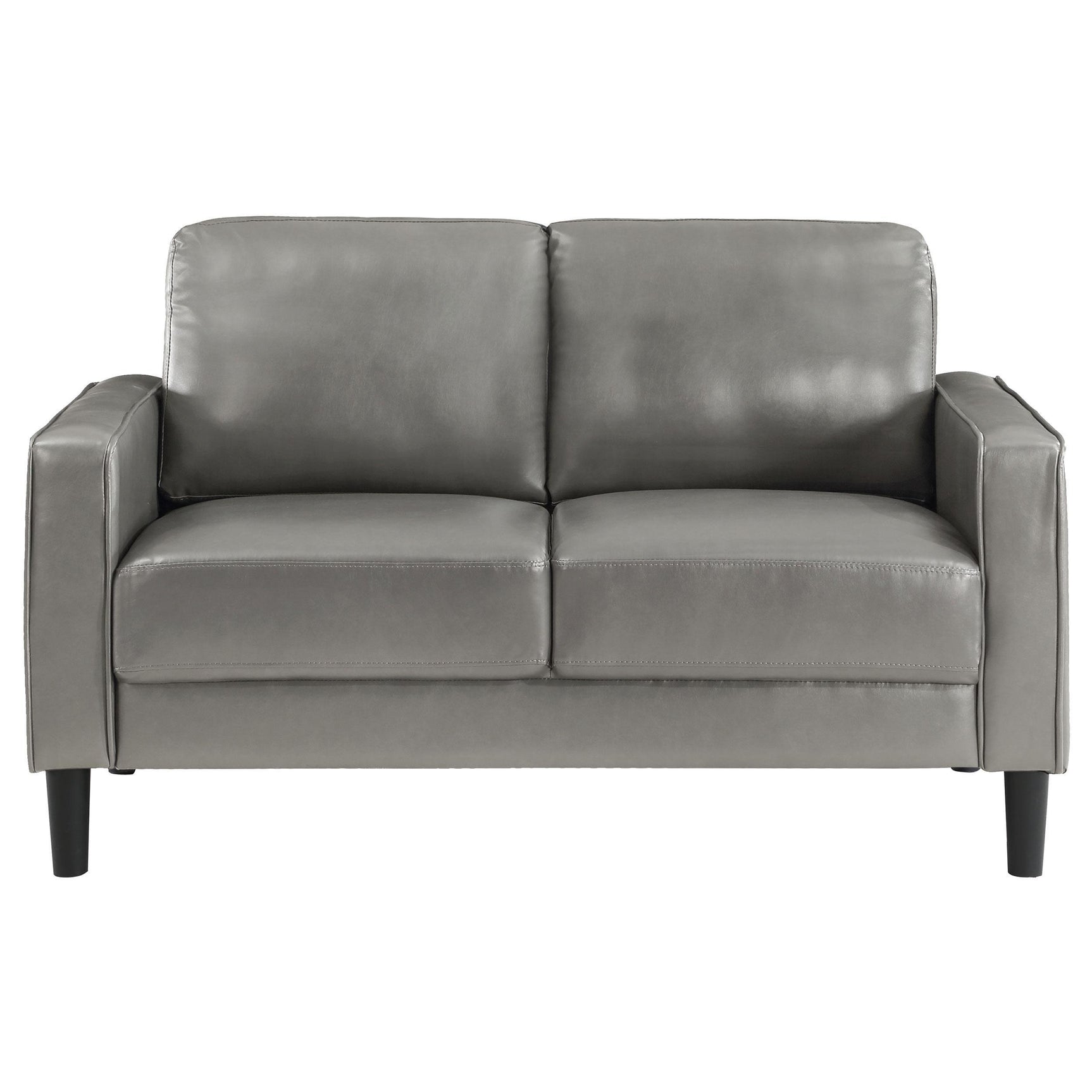Ruth 3-piece Upholstered Track Arm Sofa Set Grey 508365-S3 - Ella Furniture