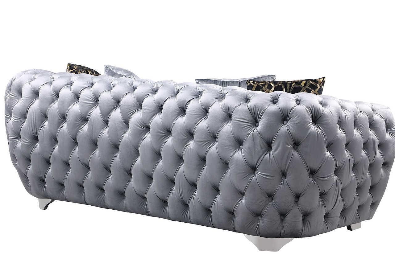 S2004 Mila (Grey) (Chair) - Ella Furniture