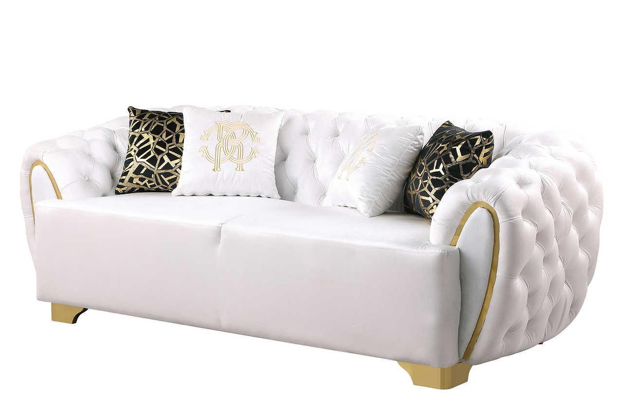 S2004 Mila (White) (Chair) - Ella Furniture