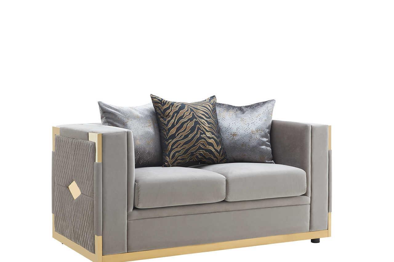 S3040 Juliet (Taupe) (Chair) - Ella Furniture