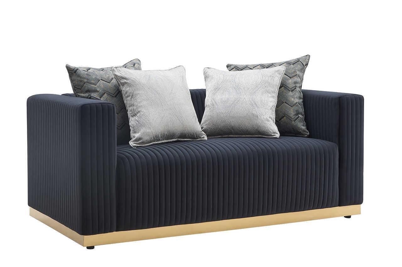 S3168 Alisha (Black) (Chair) - Ella Furniture