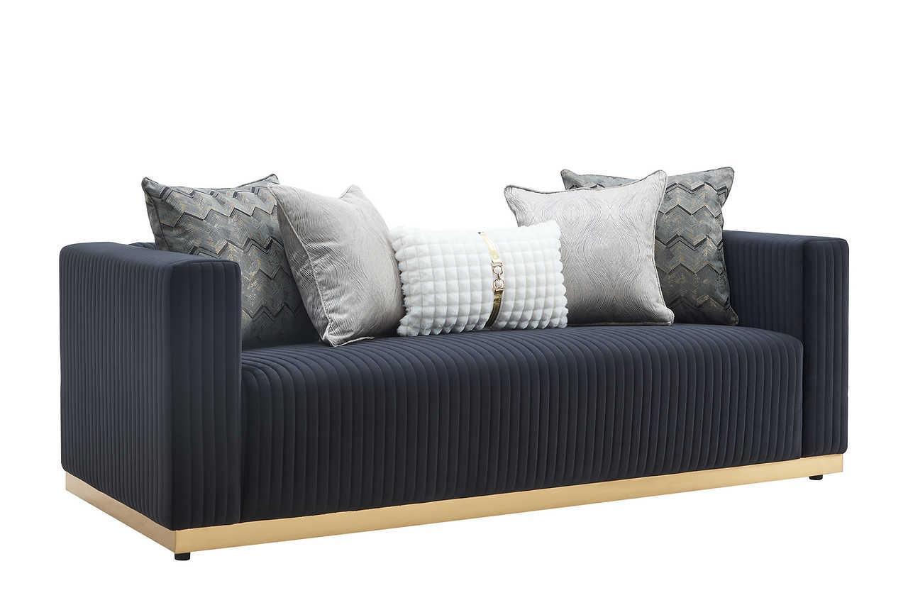 S3168 Alisha (Black) (Chair) - Ella Furniture