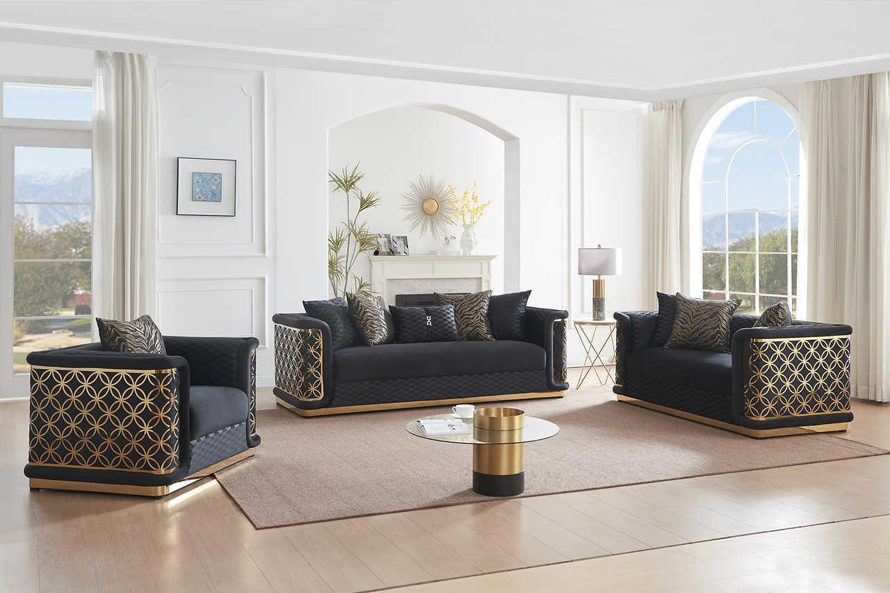 S3390 Riya (Black) - Ella Furniture