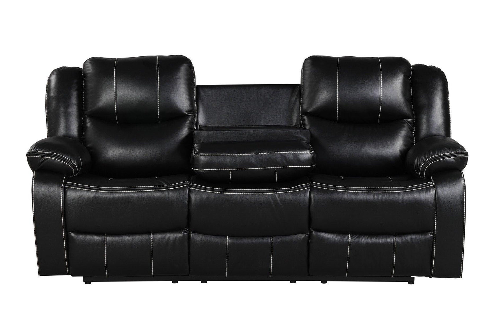Carter Black - 3Pc Reclining Set - Ella Furniture