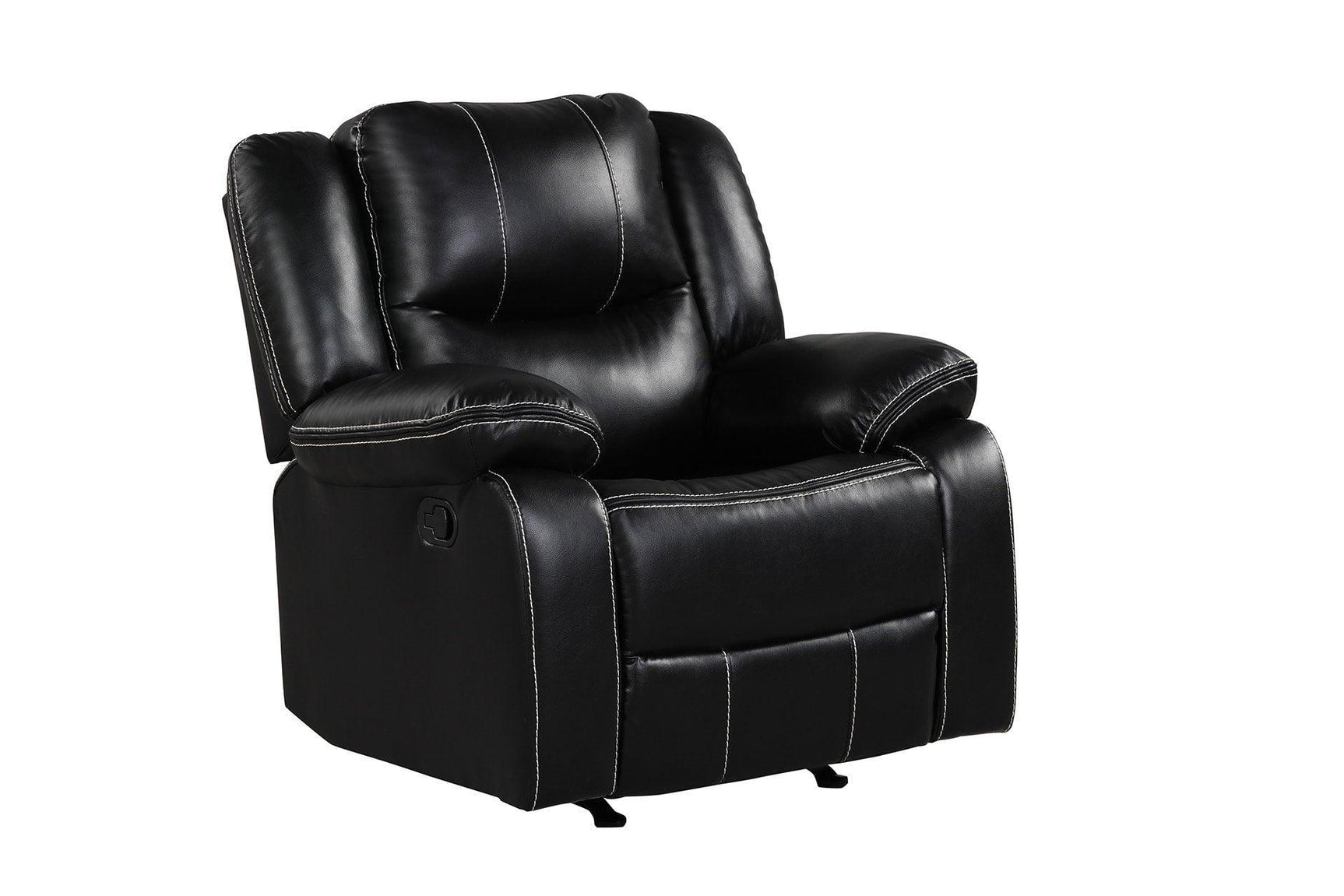 Carter Black - 3Pc Reclining Set - Ella Furniture