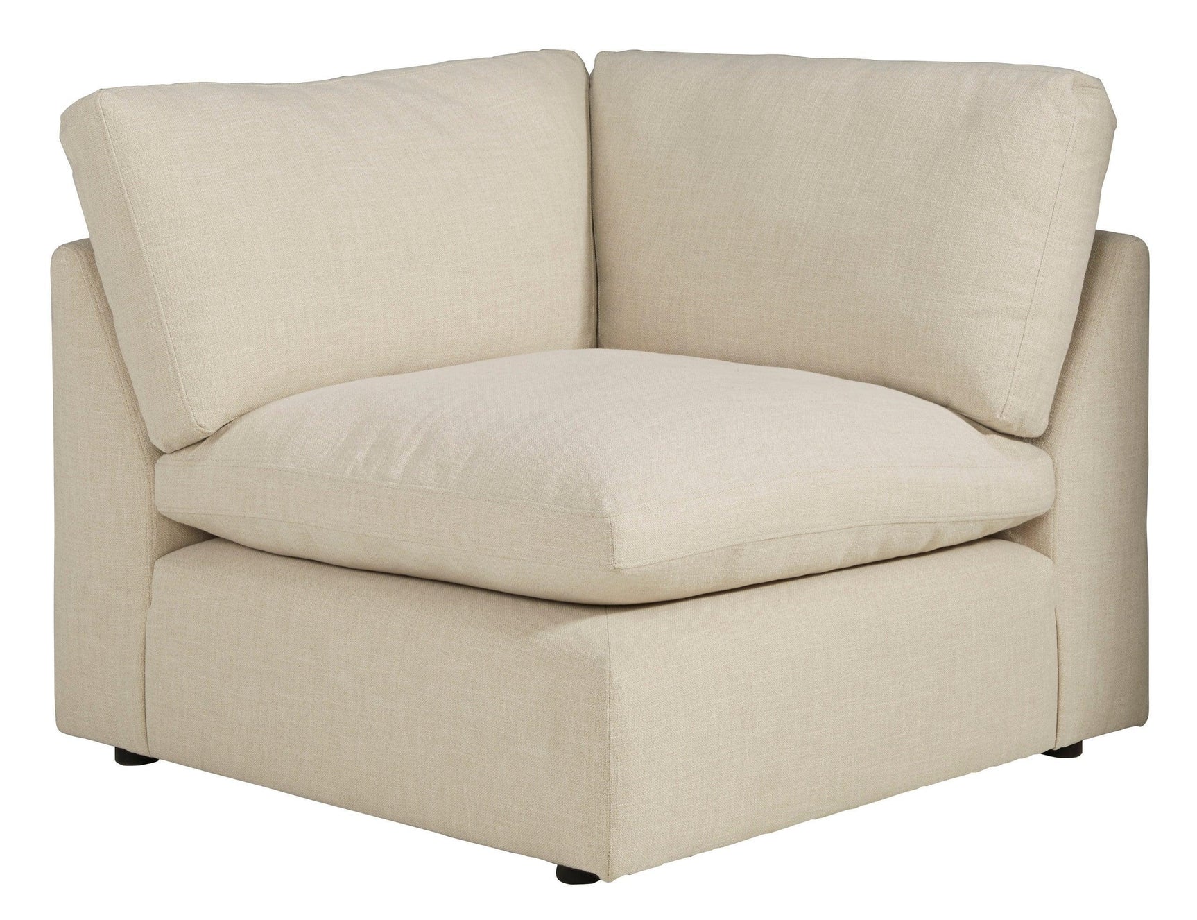 Linen Modern Contemporary Solid Wood Feather Fiber Blend High Quality Oversized Sectional - Ella Furniture