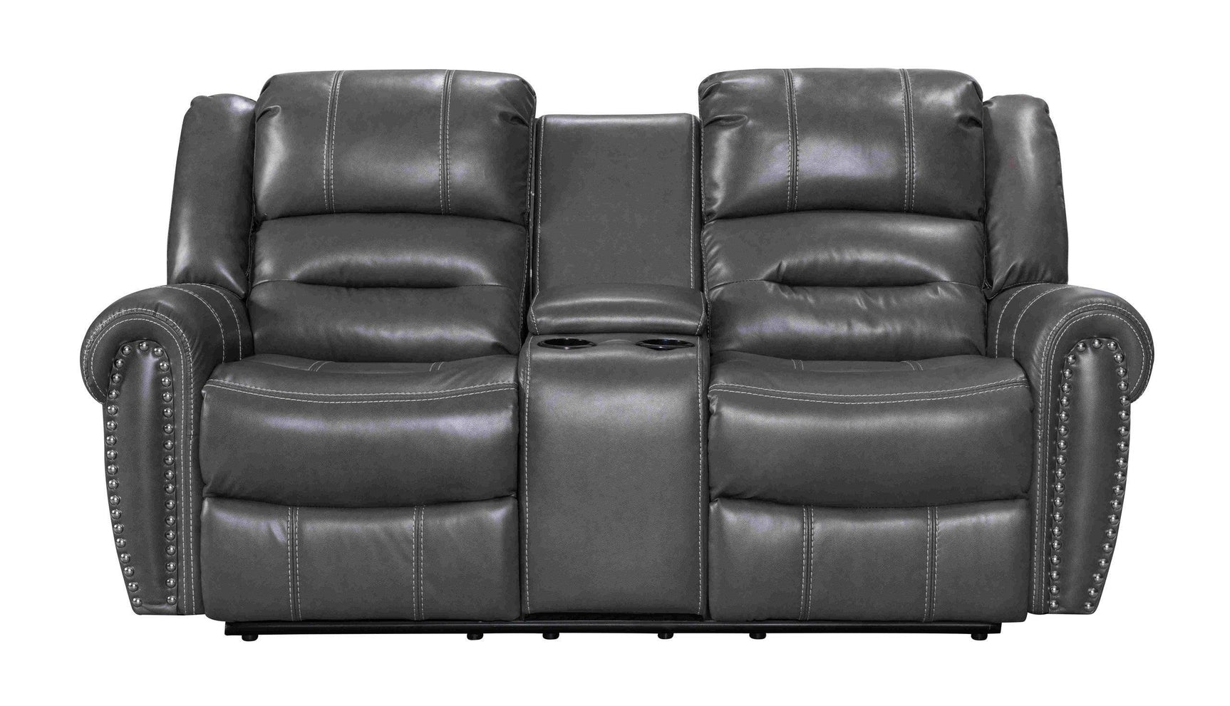 Lexington2023 Gray - 3Pc Reclining Living Room - Ella Furniture