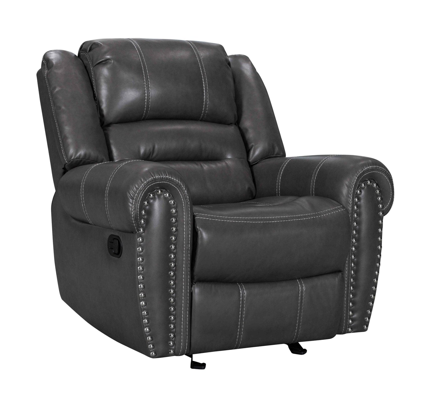 Lexington2023 Gray - 3Pc Reclining Living Room - Ella Furniture