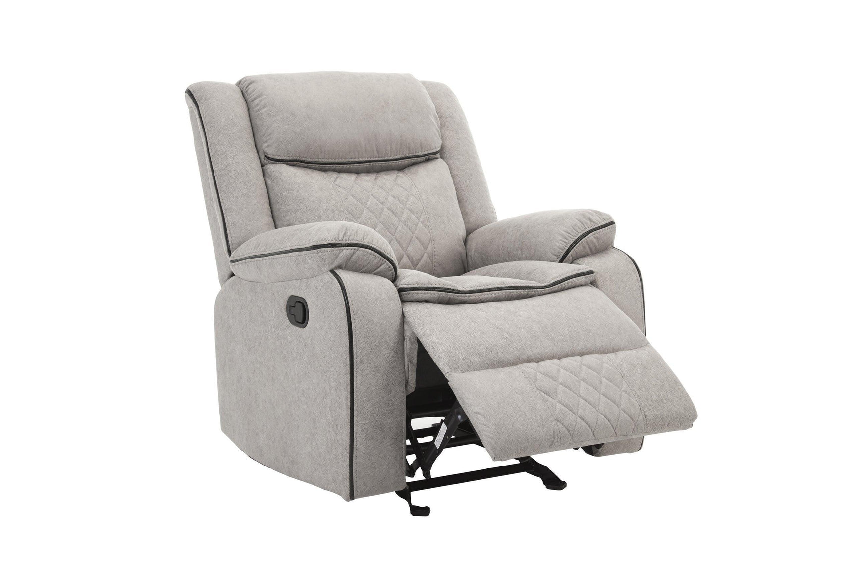 Weston Stone - 3Pc Reclining Living Room Set - Ella Furniture