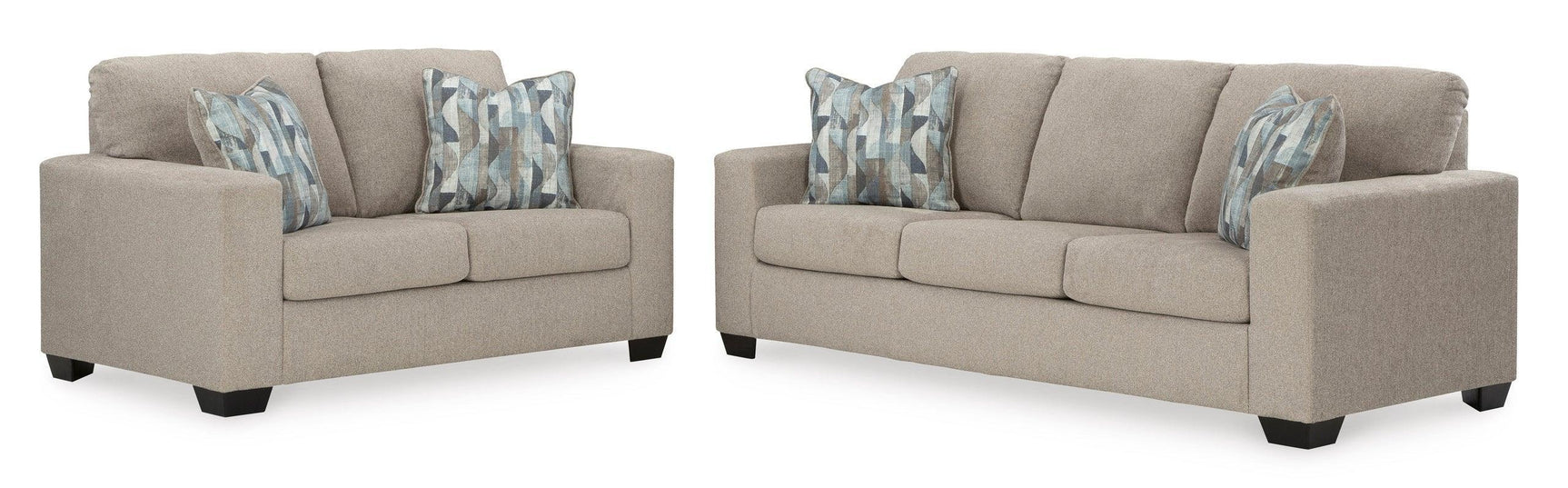 Ashley 512-04 Sofa & Loveseat Set - Ella Furniture