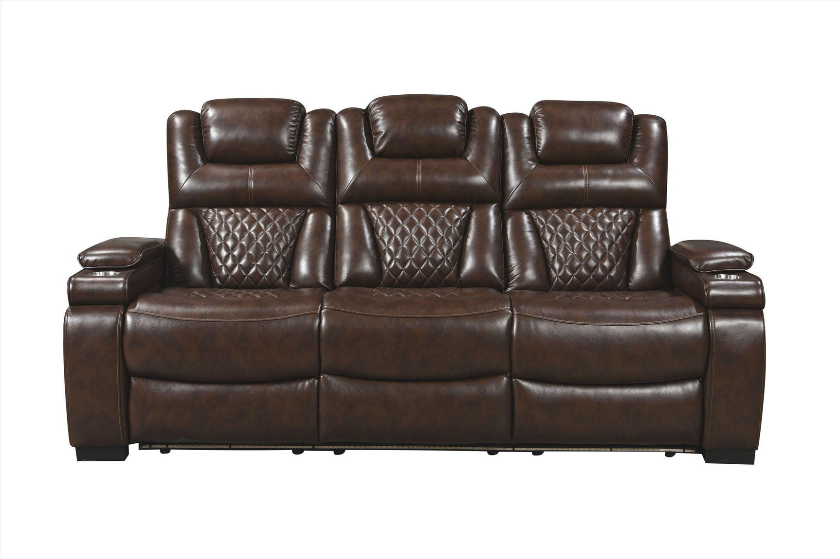 Woodland Brown 3Pc Power Reclining Set - Ella Furniture