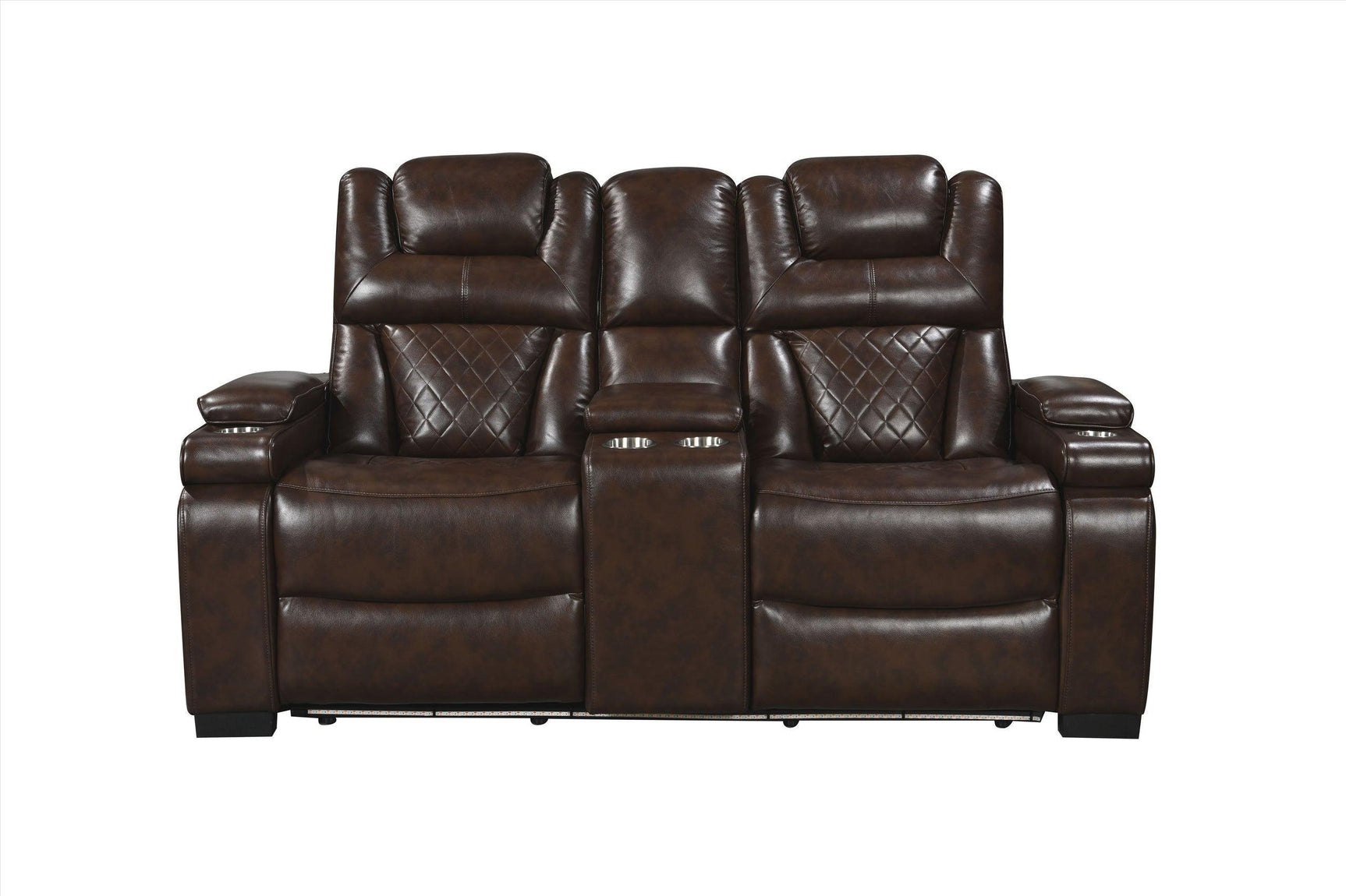 Woodland Brown 3Pc Power Reclining Set - Ella Furniture