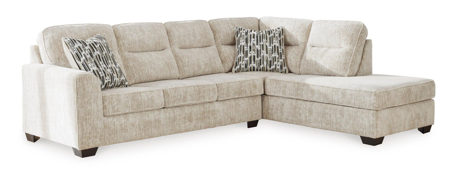 Ashley 505-05 Sectional Raf Chaise - Ella Furniture