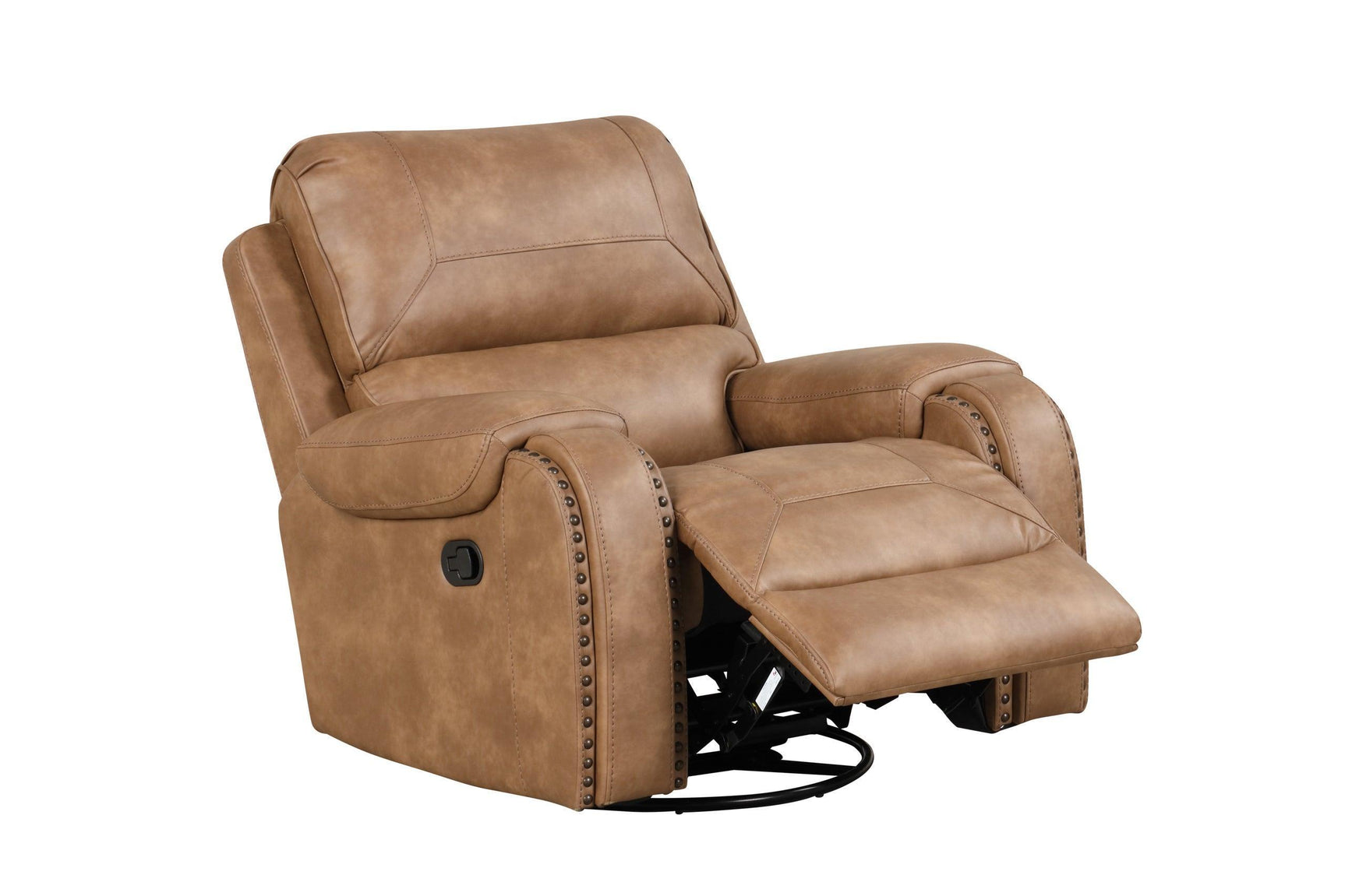 Titan2002-saddle Oversized 3Pc Reclining Set - Ella Furniture