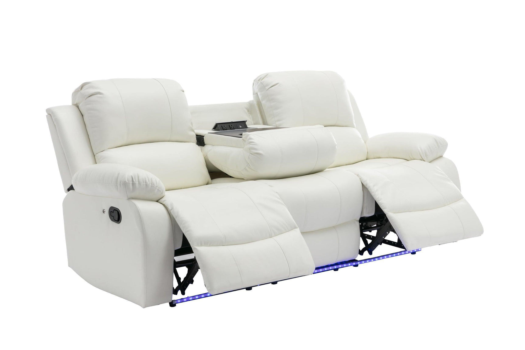 Daytona White 3Pc Set - Ella Furniture