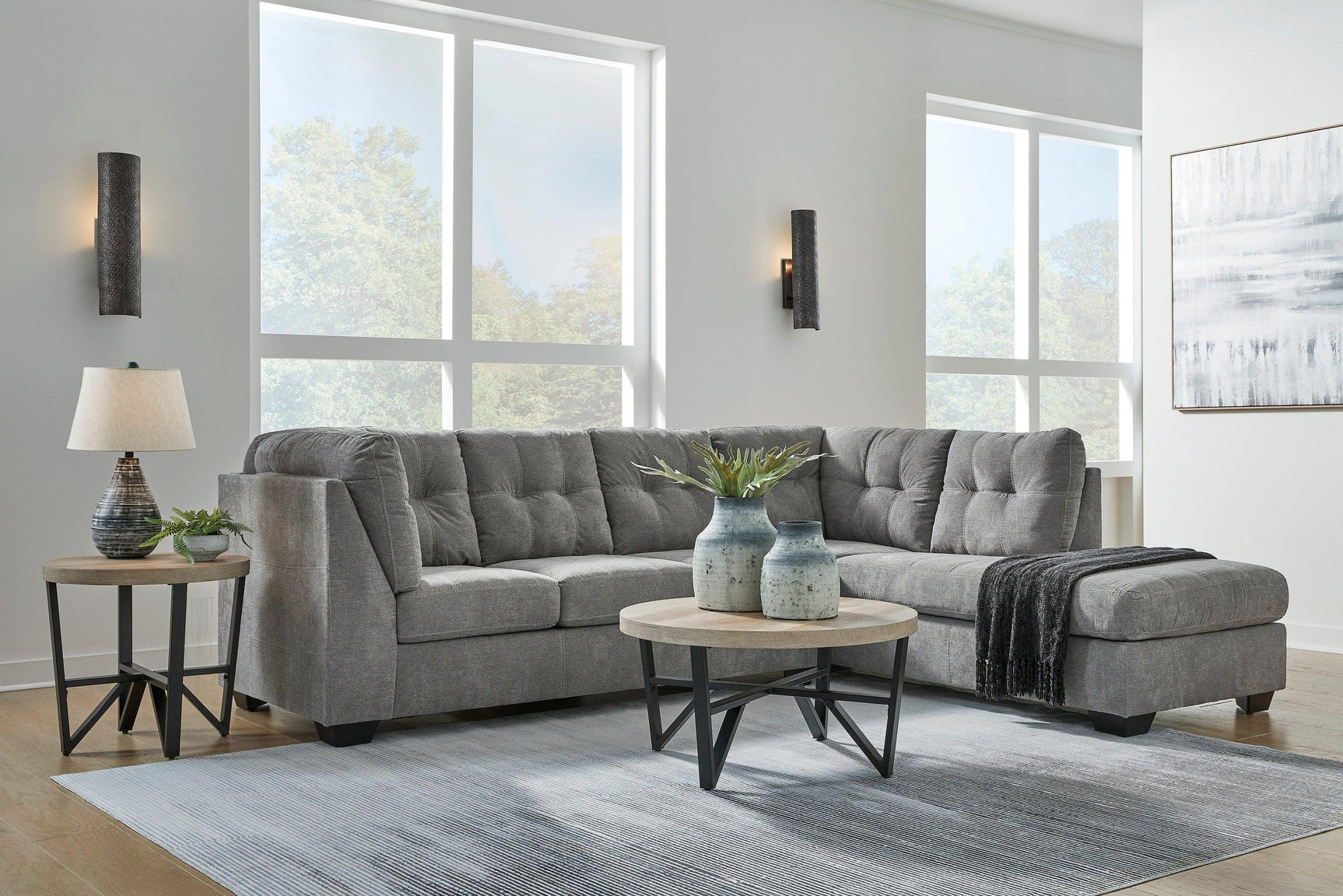 Ashley 553-05 Sectional - Ella Furniture