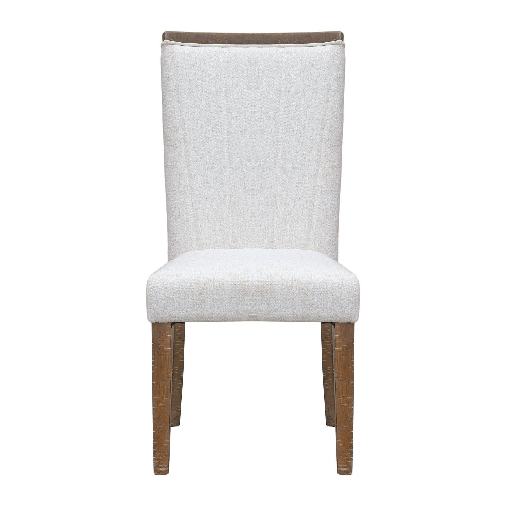 Dolores Brown White Rectangular Dining Room Set
