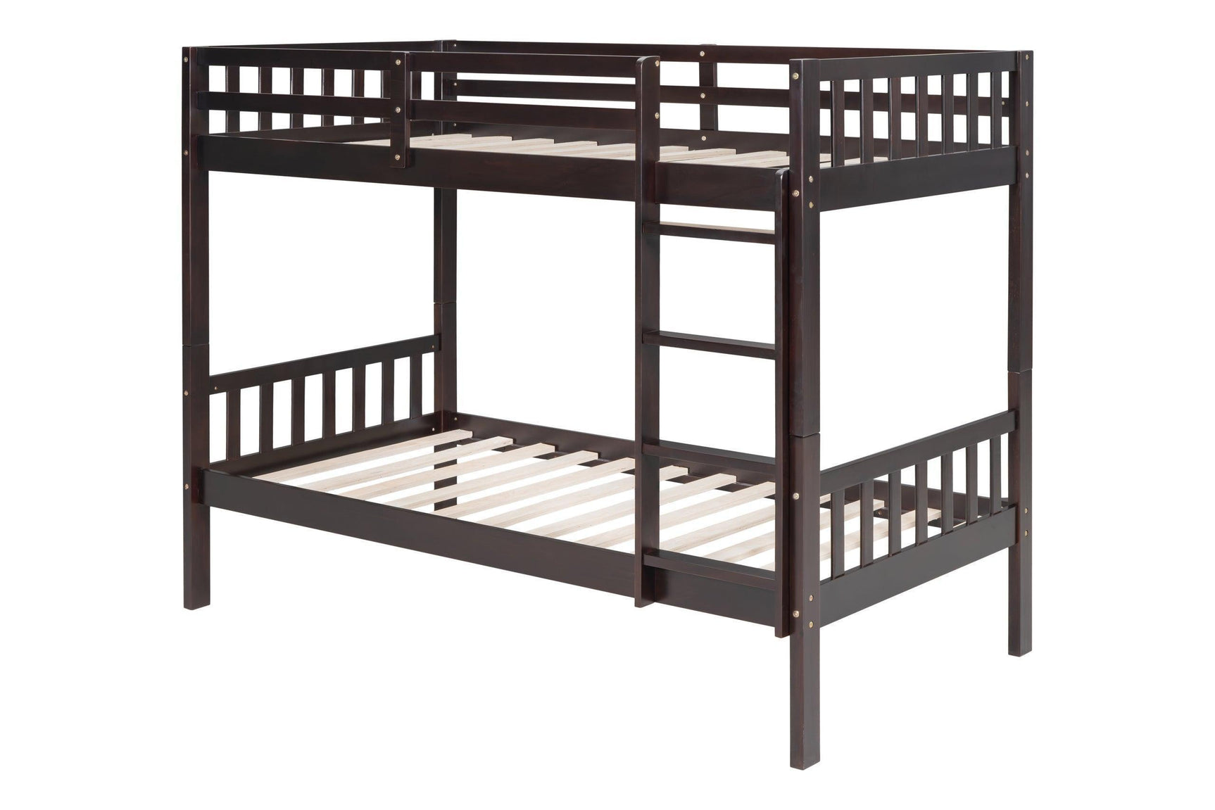 Espresso Twin Over Twin Bunk Bed