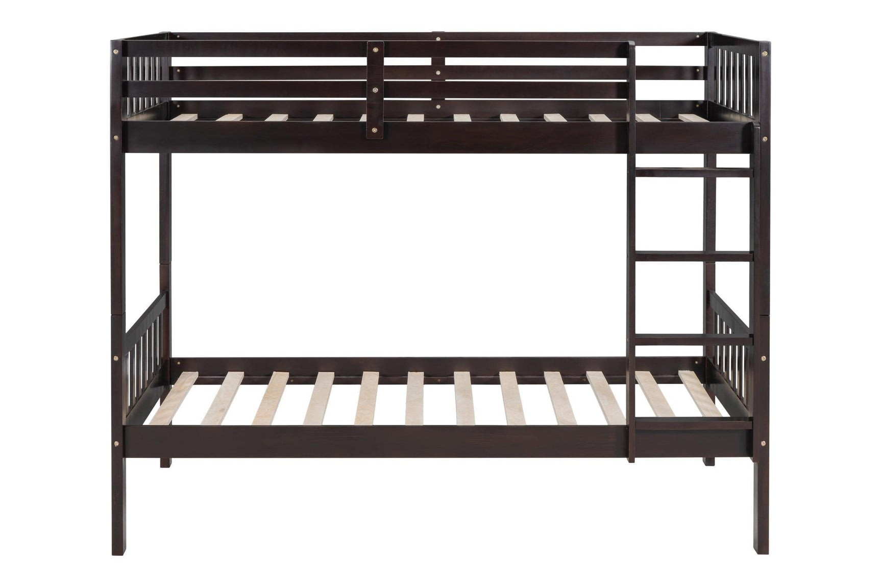 Espresso Twin Over Twin Bunk Bed