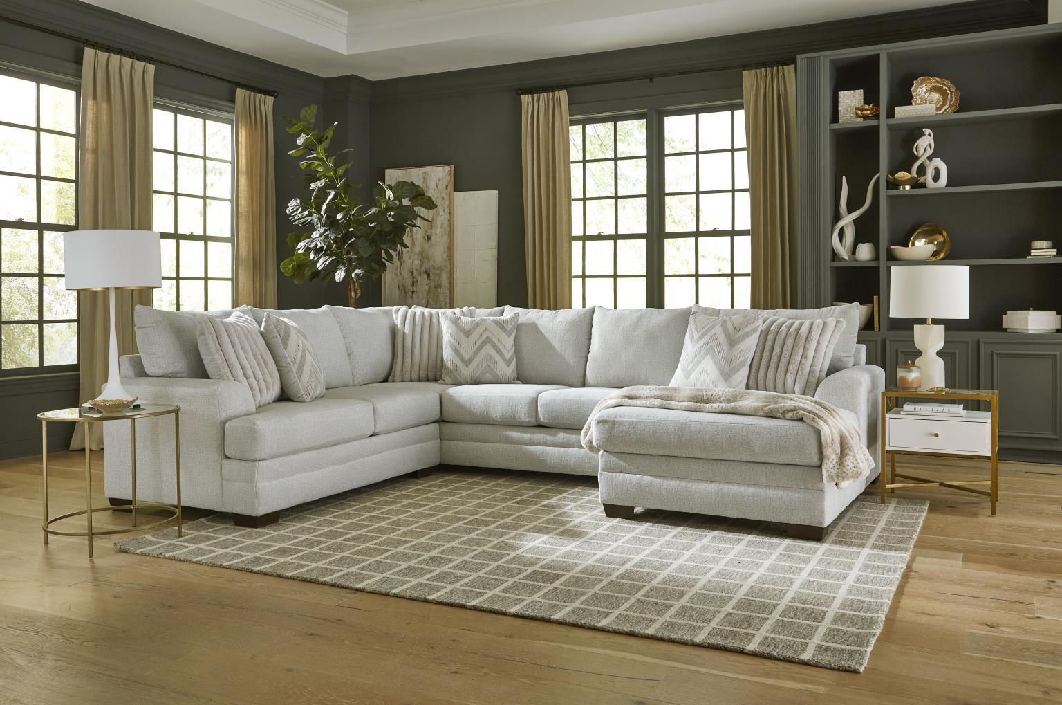 Behold Light Gray Sectional