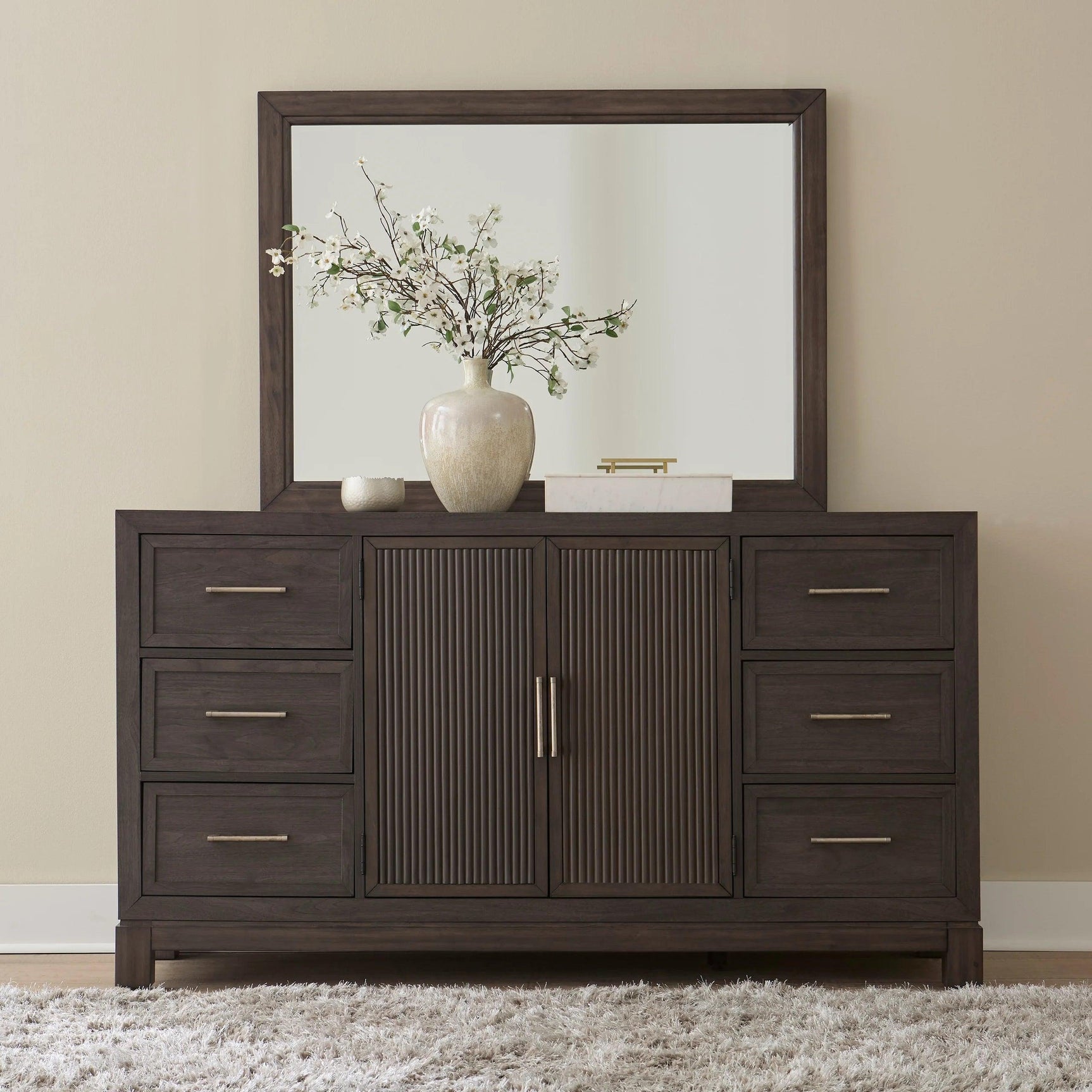 Ree Cafe Upholstered Panel Bedroom Set