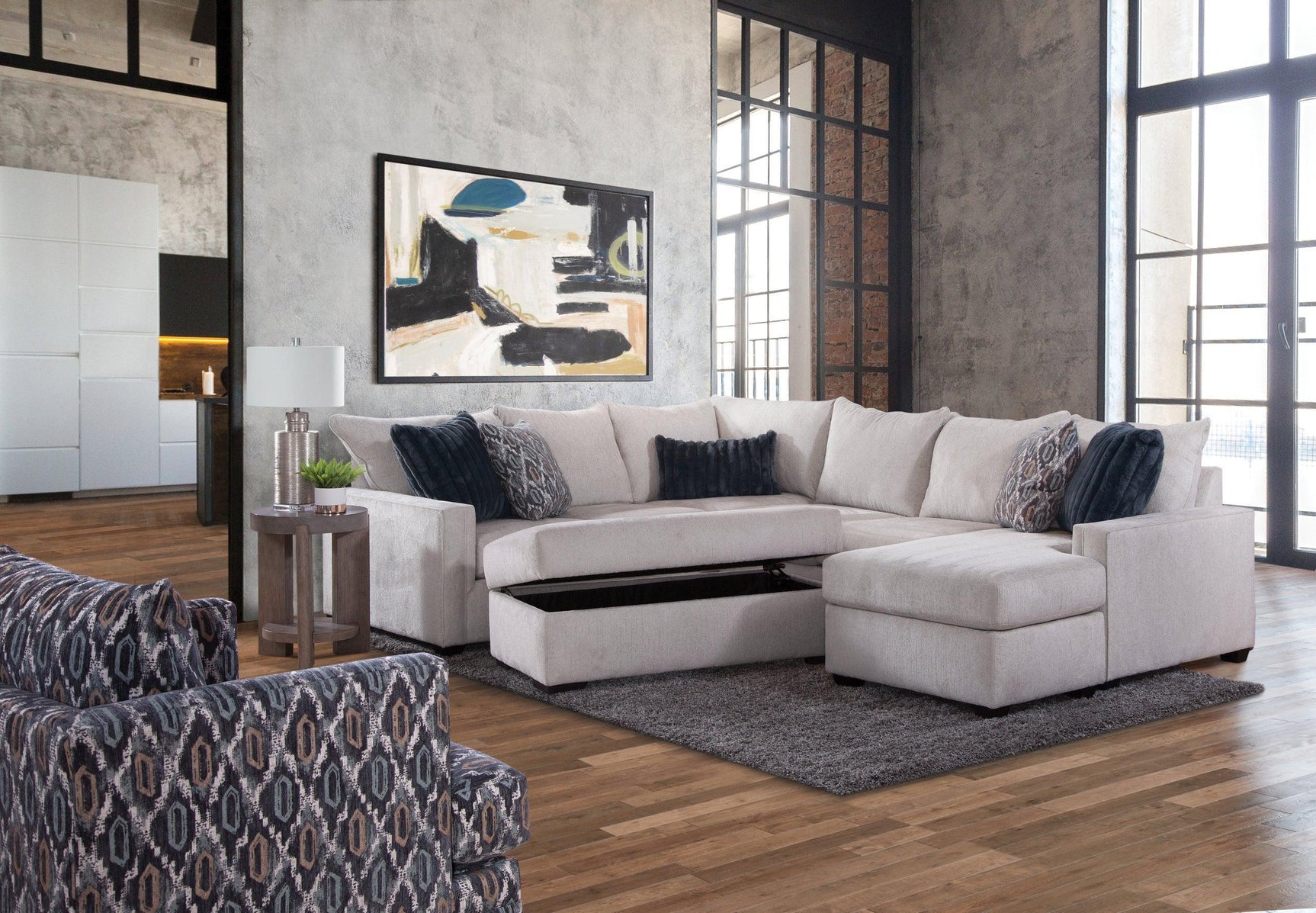 Behold Gray Sectional