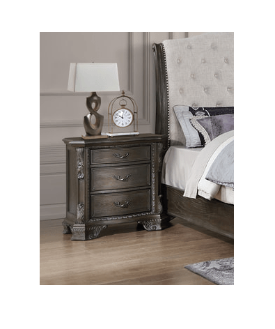 Sheffield Gray Nightstand