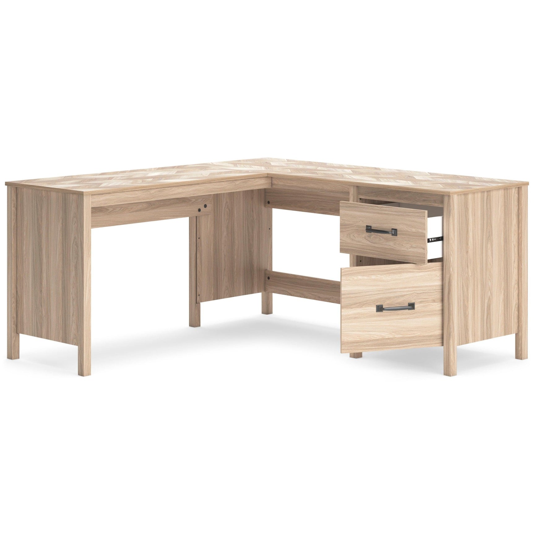 Battelle Tan Office Desk