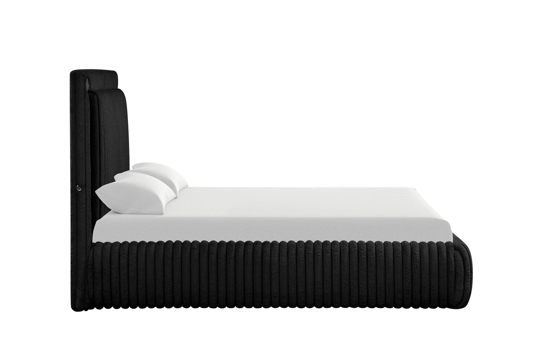 Diana Black Platform King Bed