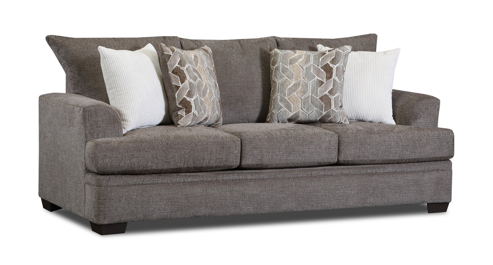 Selina Mocha Sofa and Loveseat Set