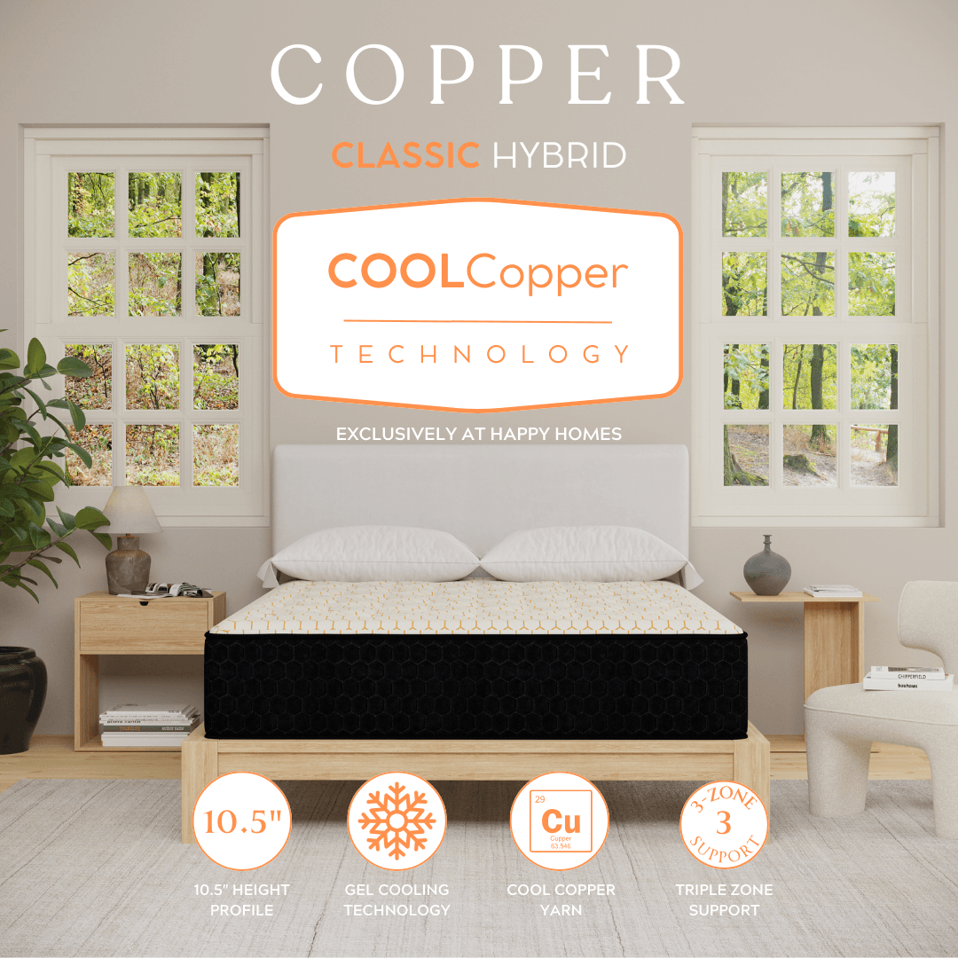 Copper Classic Hybrid - 10.5" Queen Mattress