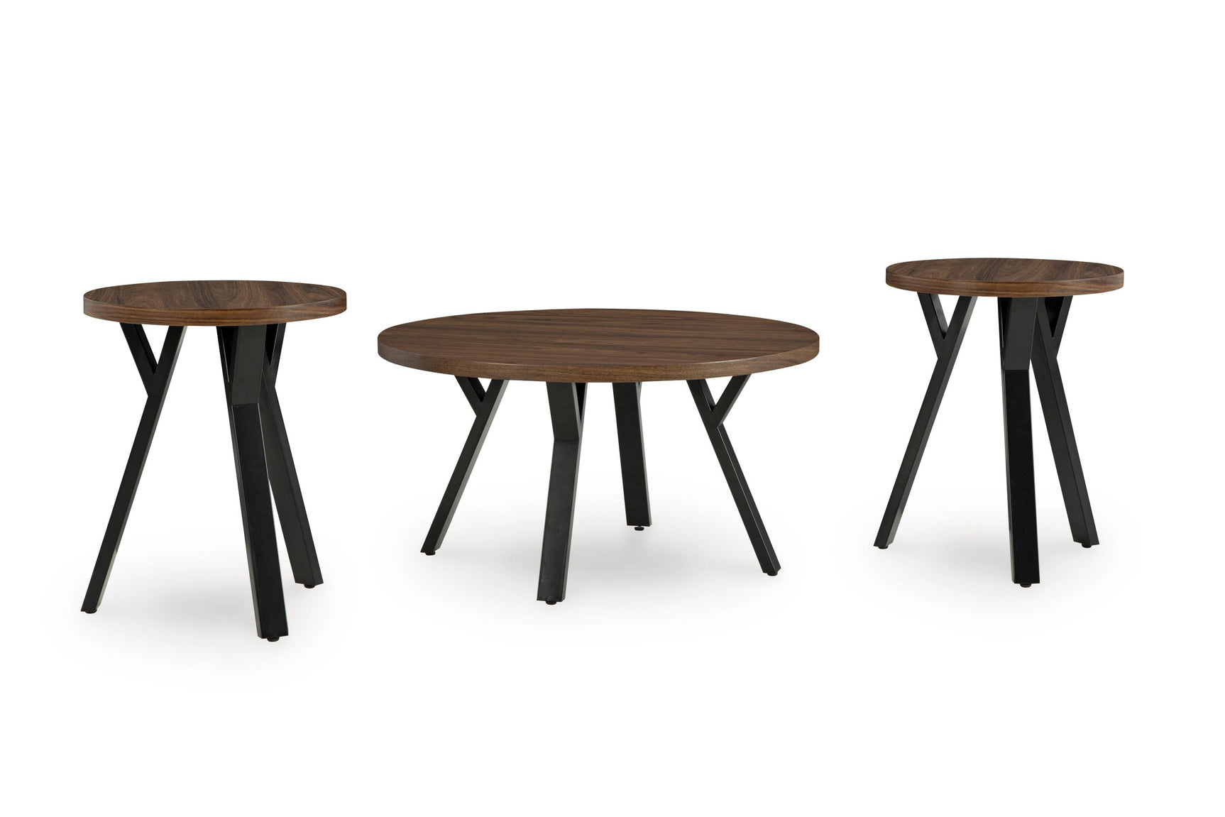 Timur Brown Occasional Table Set
