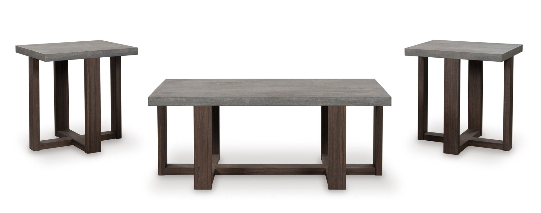 Talisman Gray Occasional Table Set