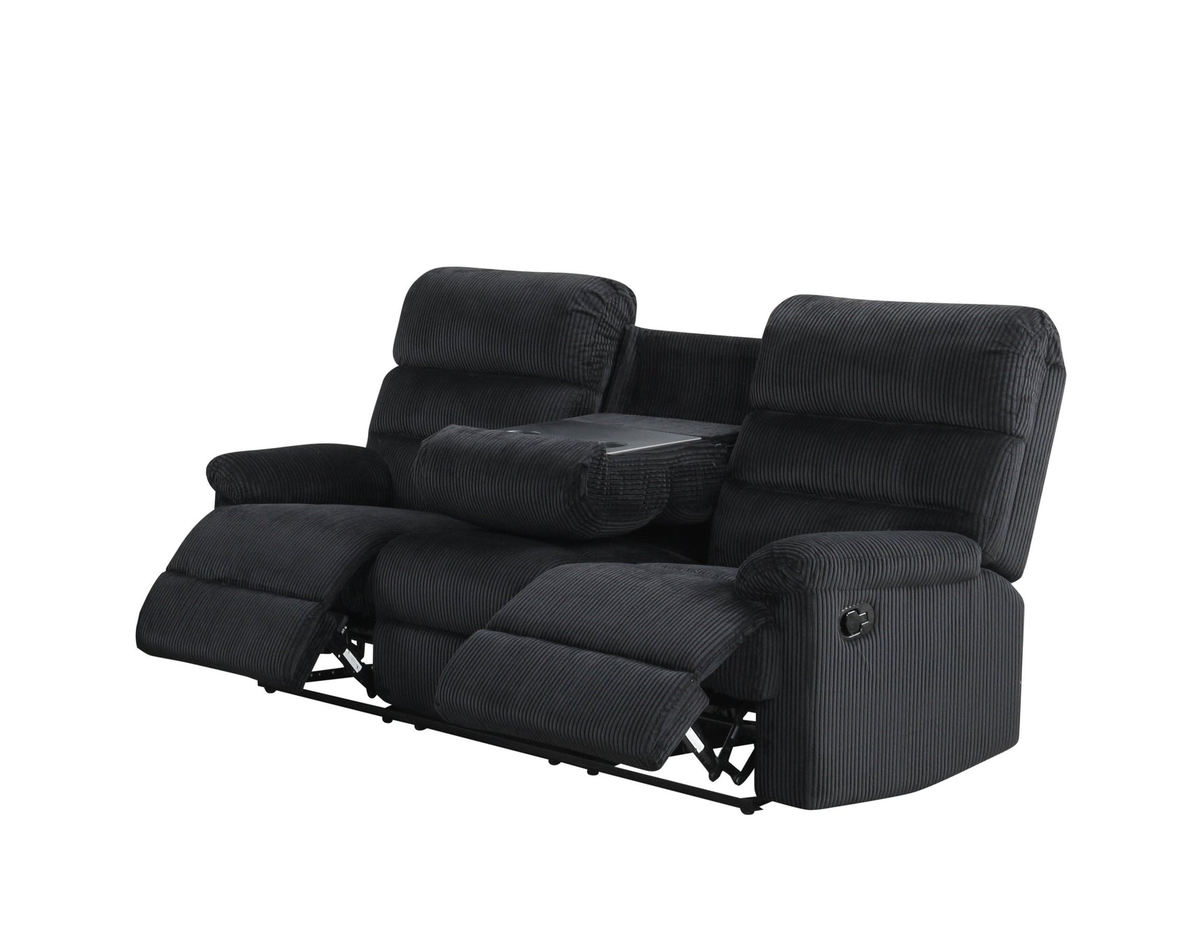 Albert Black 3-Piece Reclining Set