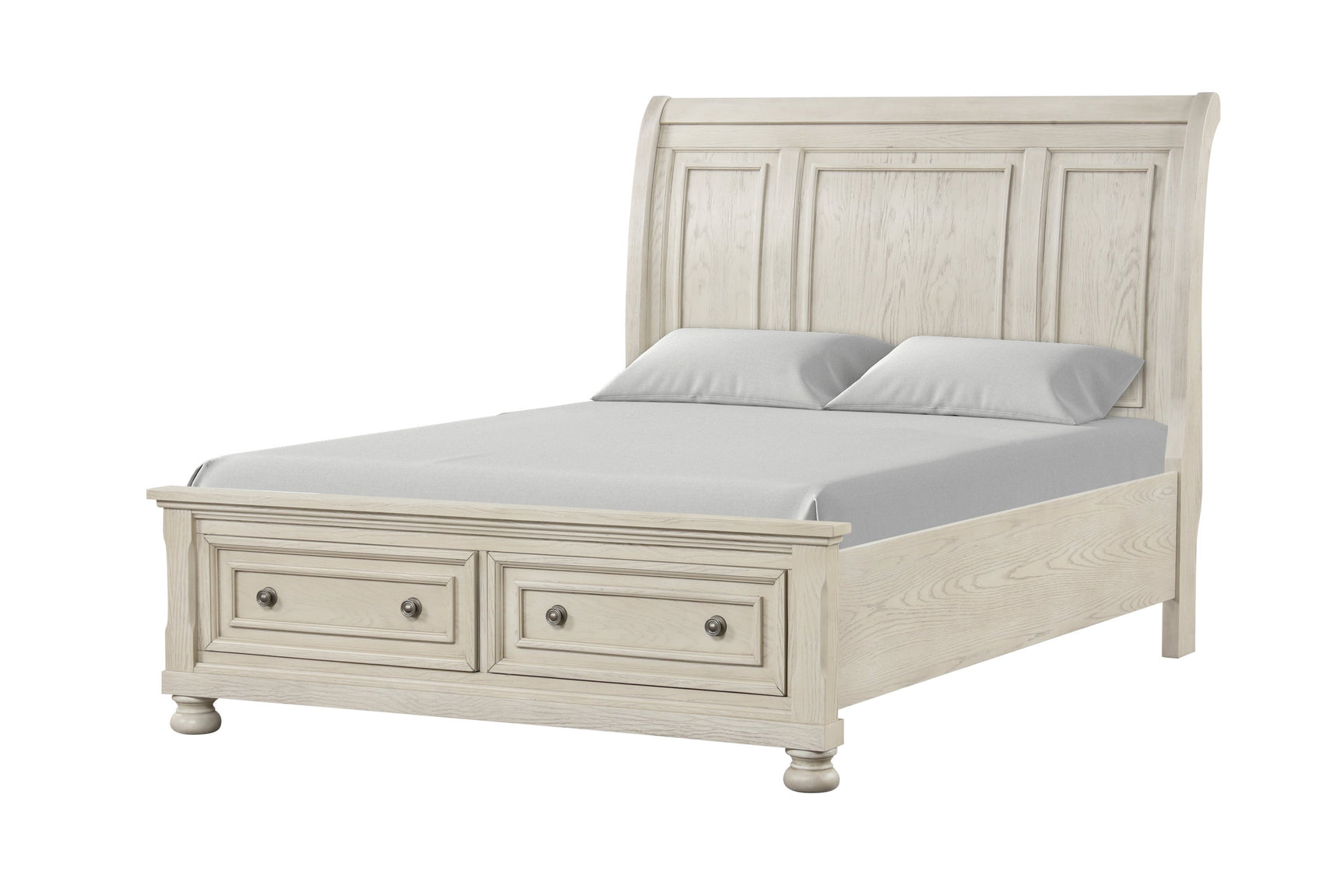 Magnolia Cream Storage Sleigh Bedroom Set