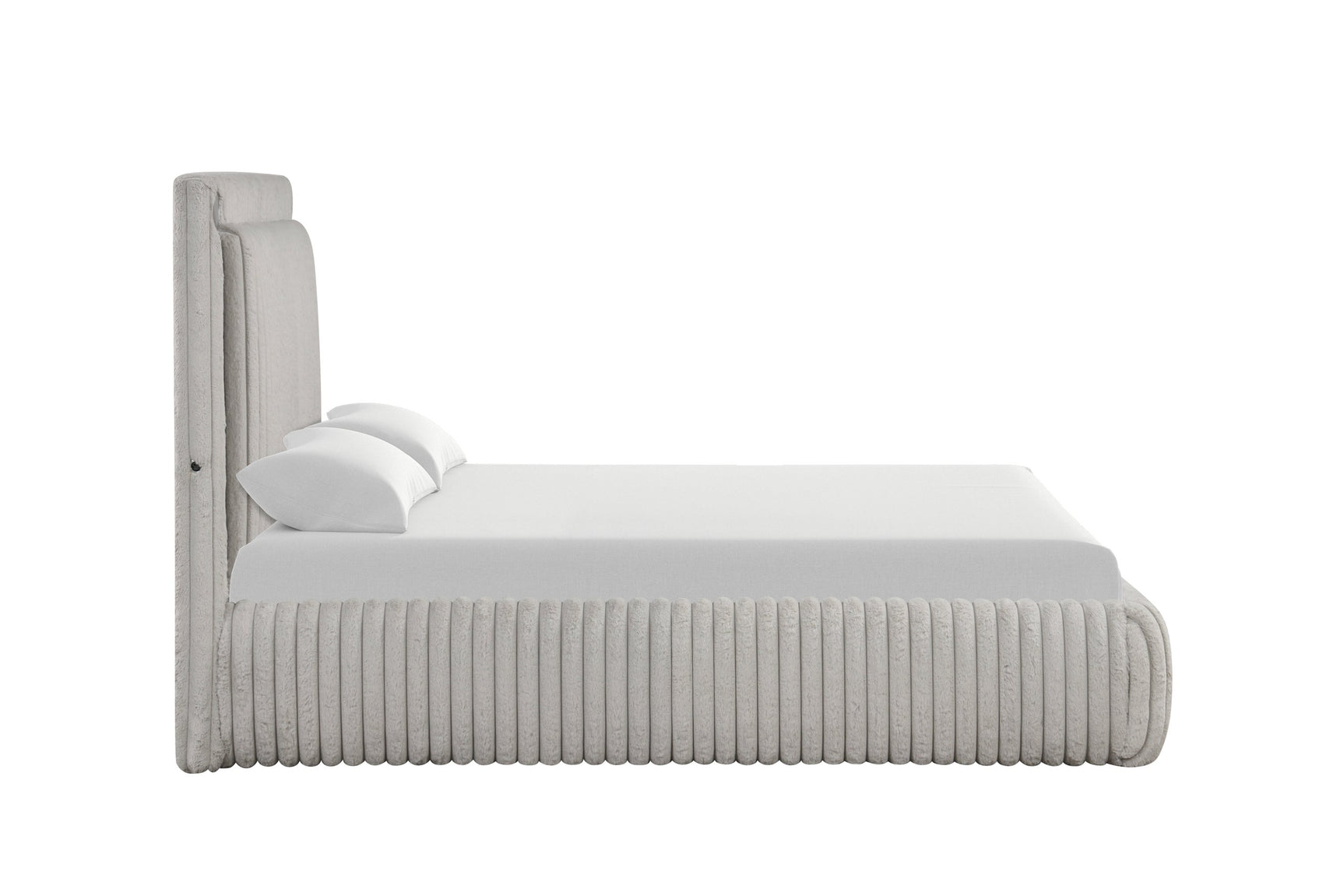 Diana Gray Platform King Bed