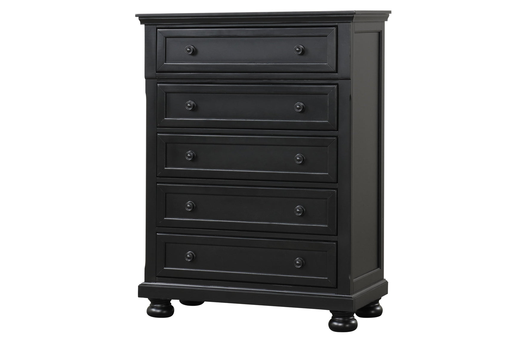 Magnolia Black Storage Sleigh Bedroom Set