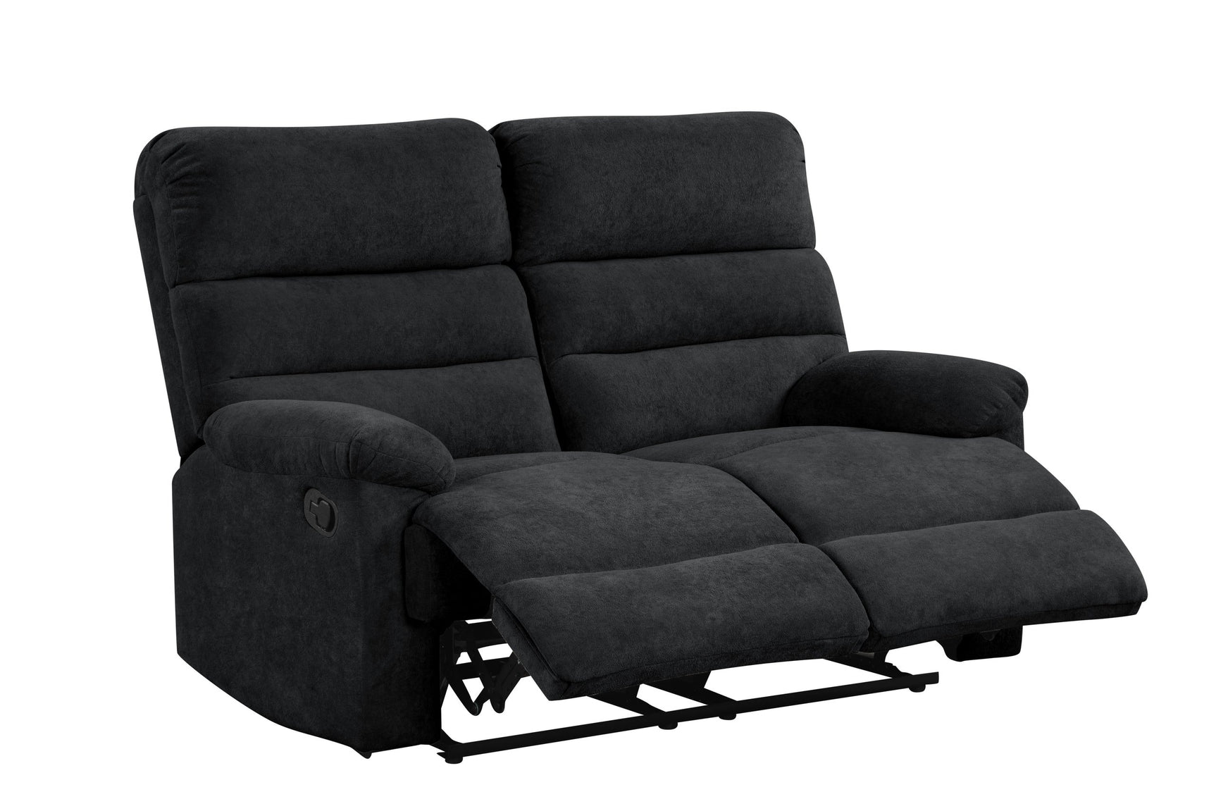 Albert Black Performance Fabric 3-Piece Reclining Set