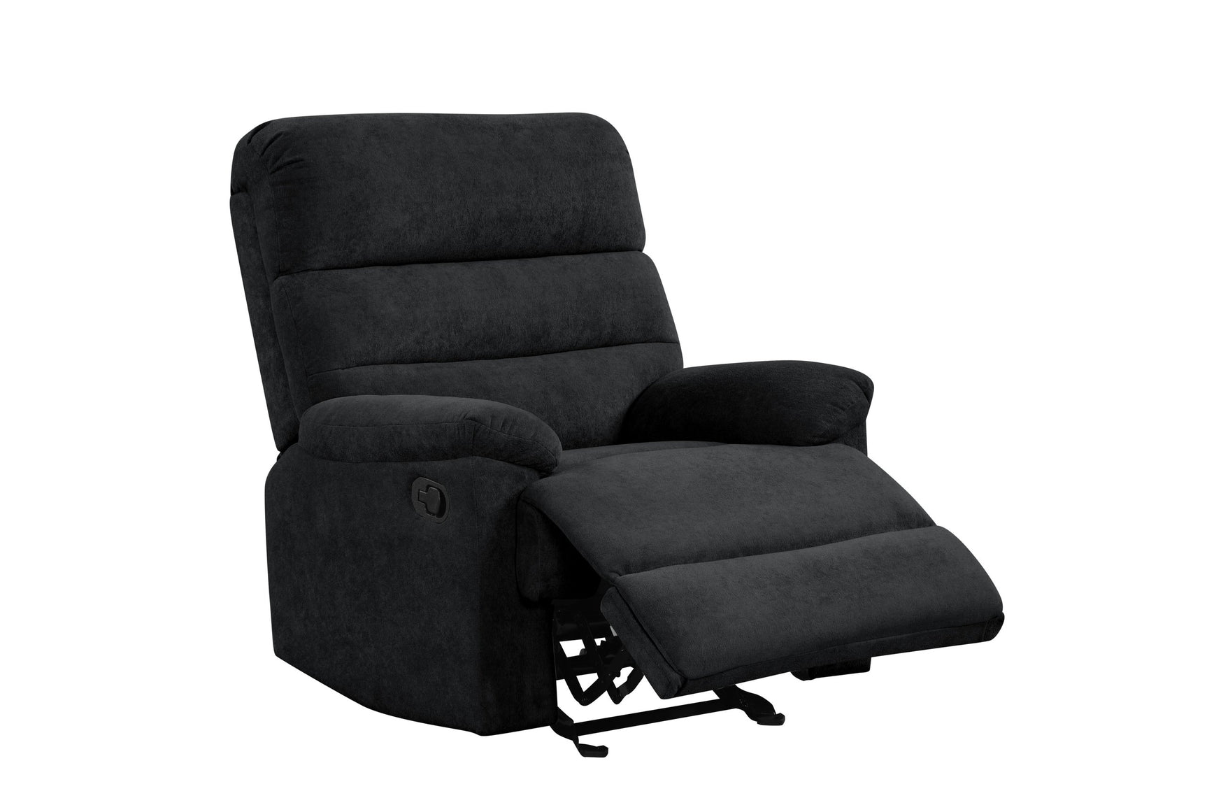 Albert Black Performance Fabric 3-Piece Reclining Set