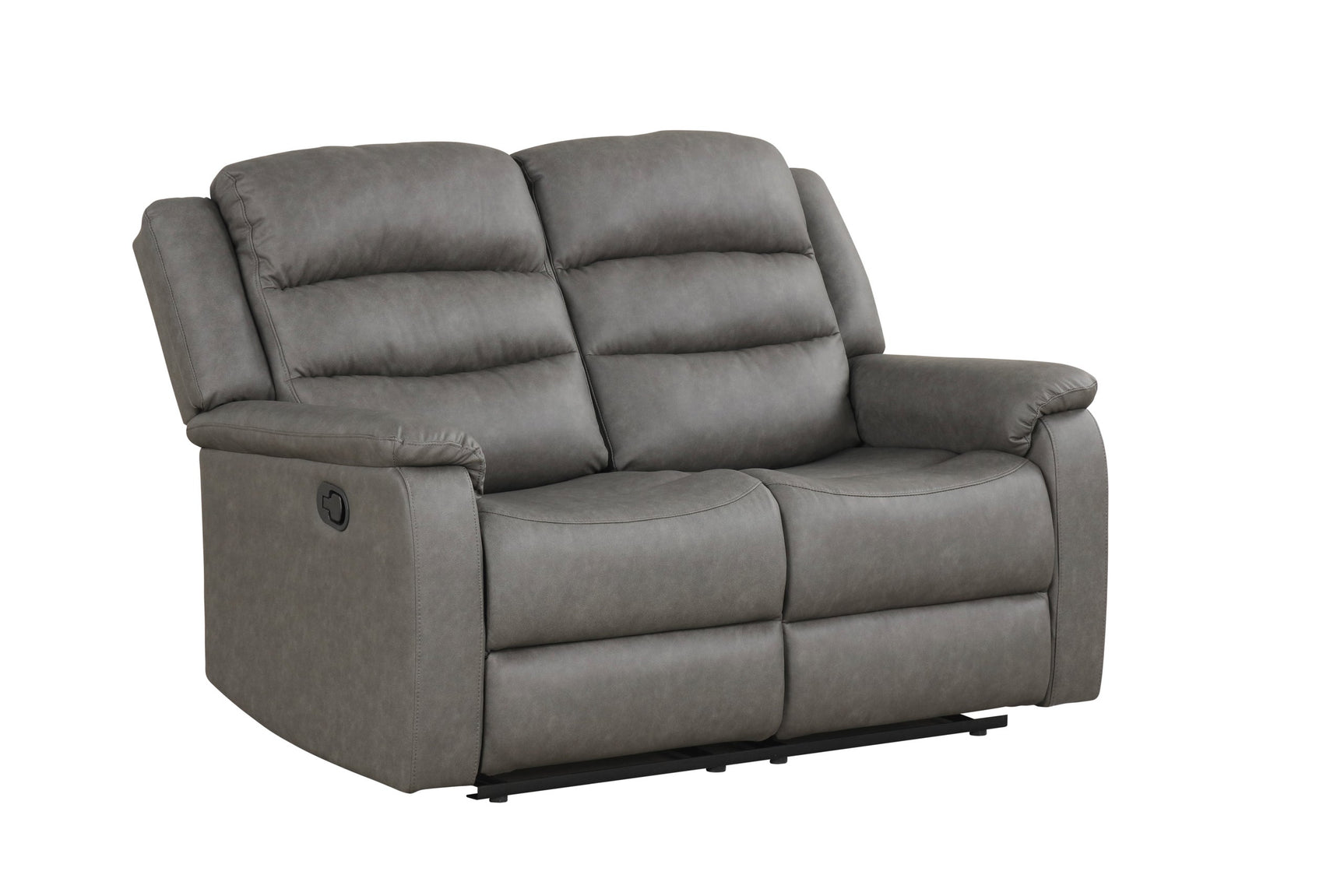 Hope Gray Polyester 3-Piece Reclining Set