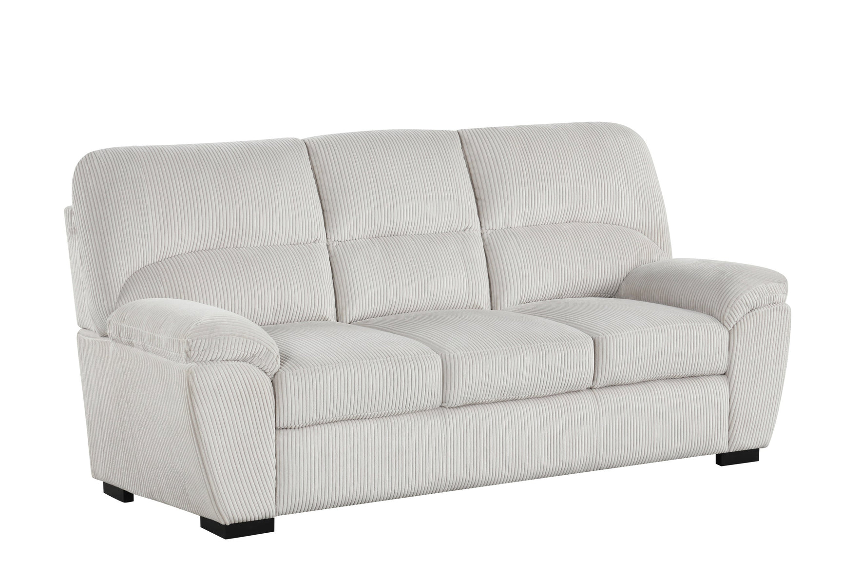Tiffany White 3-Piece Living Room Set