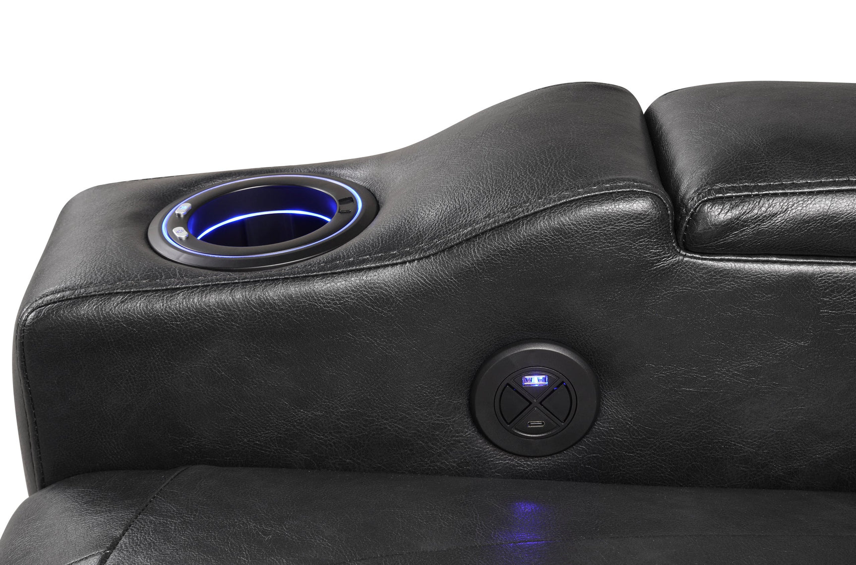Topgun Black Power Recliner