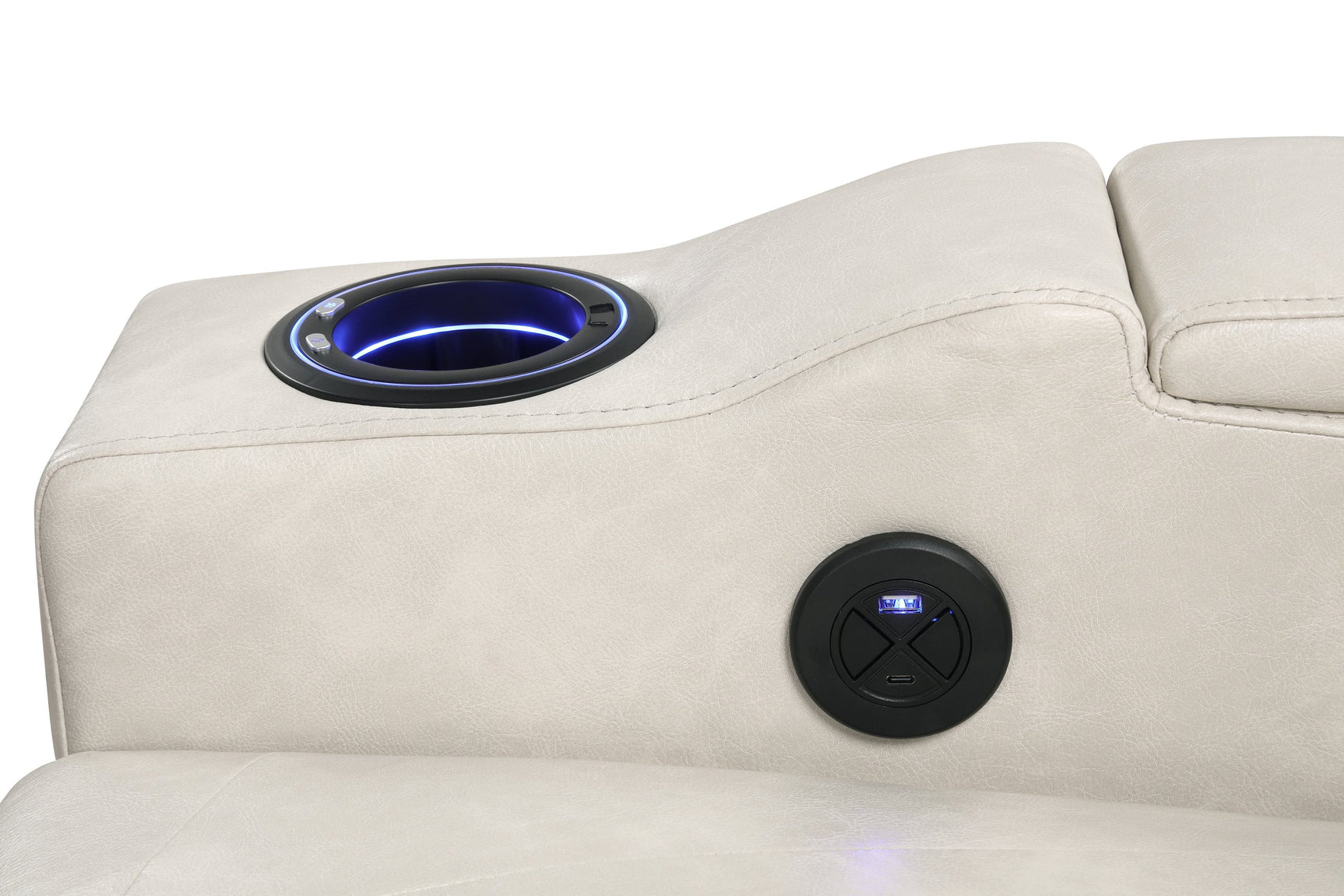 Topgun Ivory Power Recliner