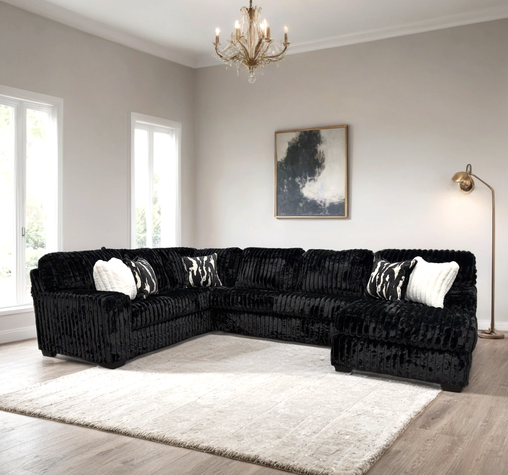 Marlo Black Sectional